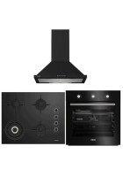 Altus ALA 133 B-ALA 185 GBD-ALA 520 B Siyah Ankastre Set - Altus