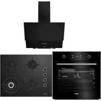 Altus ALA 137 B-ALA 185 GBD-ALA 540 B Doğalgazlı Siyah Ankastre Set 2 - Altus