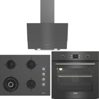 Altus ALA 137 G - ALA 185 GGD - ALA 540 G Doğalgazlı Gri Ankastre Set 9 - Altus