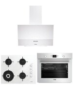 Altus ALA 137 W - ALA 185 GWD - ALA 540 W Doğalgazlı Beyaz Ankastre Set - Altus