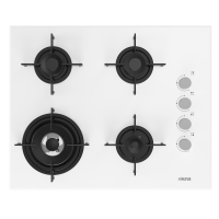 ALTUS ALA 189 DW Ankastre Beyaz Cam Ocak - Altus