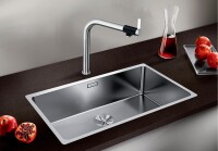 BLANCO ANDANO 700-IF SİFON GİDER Andano Paslanmaz Çelik Eviye - Blanco (1)