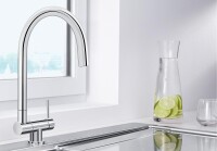 BLANCO CORESSA-F SAĞ KONTROL Krom Armatür - Blanco (1)