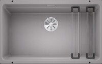 BLANCO ETAGON 700-U Tezgahaltı Silgranit Alu Metallic Eviye - Blanco