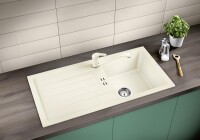 BLANCO FAVUM 45 S Silgranit Anthracite Eviye - Blanco (1)