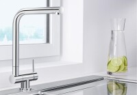 BLANCO LARESSA-F SAĞ KONTROL Krom Armatür - Blanco (1)