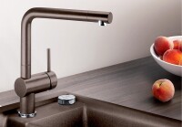 BLANCO LINUS SILGRANIT Anthracite Armatür - Blanco (1)