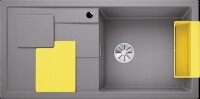 BLANCO SITY XL 6 S LİMON Silgranit Alu Metallic Eviye - Blanco