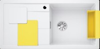 BLANCO SITY XL 6 S LİMON Silgranit Beyaz Eviye - Blanco