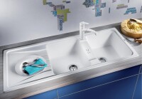 BLANCO SONA 8 S Silgranit Beyaz Eviye - Blanco (1)