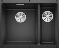 BLANCO SUBLINE 340/160-U Büyük Gözü Solda Tezgahaltı Silgranit Anthracite Eviye - Blanco