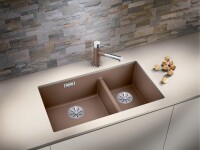 BLANCO SUBLINE 430/270-U Tezgahaltı Silgranit Anthracite Eviye - Blanco (1)