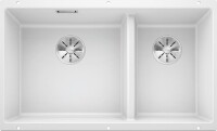 BLANCO SUBLINE 430/270-U Tezgahaltı Silgranit Beyaz Eviye - Blanco