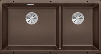BLANCO SUBLINE 480/320-U Tezgahaltı Silgranit Kahve Eviye - Blanco