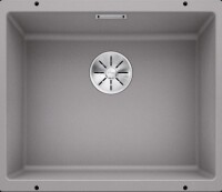 BLANCO SUBLINE 500 - U Tezgahaltı Silgranit Alu Metallic Eviye - Blanco