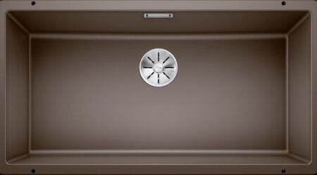 BLANCO SUBLINE 800 - U Tezgahaltı Silgranit Kahve Eviye - 1
