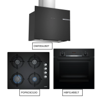 Bosch Ankastre Set HBF514BB1T, POP6C6O10O, DWF65AJ60T - BOSCH