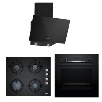 Bosch Ankastre Set HBF514BB1T, POP6C6O10O, DWK63PJ60T - BOSCH