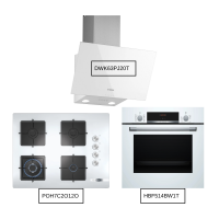 BOSCH ANKASTRE SET HBF514BW1T,POH7C2O12O, DWK63PJ20T - BOSCH