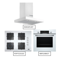 BOSCH ANKASTRE SET HBF514BW1T,POP7C2O12O, DWB67BK20T - BOSCH