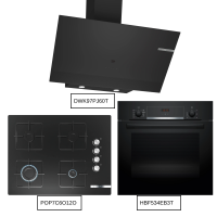 Bosch Ankastre Set HBF534EB3T, POP7C6O12O,DWK97PJ60T - BOSCH