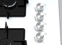 BOSCH POH7C2O12O ANKASTRE GAZLI SERT CAM OCAK - BOSCH (1)