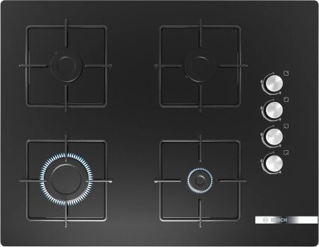 BOSCH POP7C6O12O ANKASTRE GAZLI SİYAH OCAK - 1