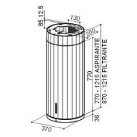 FABER Corınthıa Isola Ev8+ Dg Matt/Concrete A37 - FABER (1)