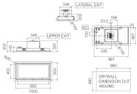 Elica PRF0146232B SKYDOME H30 A/100 Tavan Tipi Aspiratör - 8