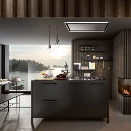 Elica PRF0163520A HILIGHT-X H30 IX/A/100 Tavan Tipi Aspiratör - 2