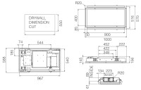 Elica PRF0163520A HILIGHT-X H30 IX/A/100 Tavan Tipi Aspiratör - 6