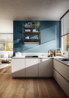 Elica PRF0166703A OPEN SUITE BL/F/80 Duvar Tipi Davlumbaz - Elica