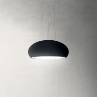 Elica PRF0098393 SEASHELL BL/F/80 Siyah Ada Tipi Davlumbaz - Elica