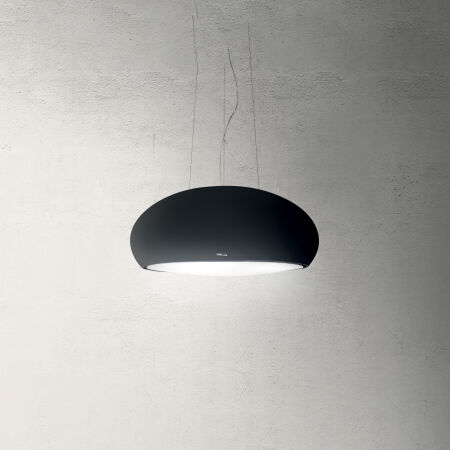 Elica PRF0098393 SEASHELL BL/F/80 Siyah Ada Tipi Davlumbaz - 1