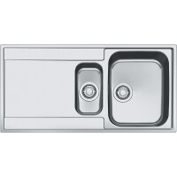 Franke Maris MRX 251-100 1,5 Gözlü Çelik Evye, Tezgah Üstü yada Tezgaha Sıfır, İnox - FRANKE