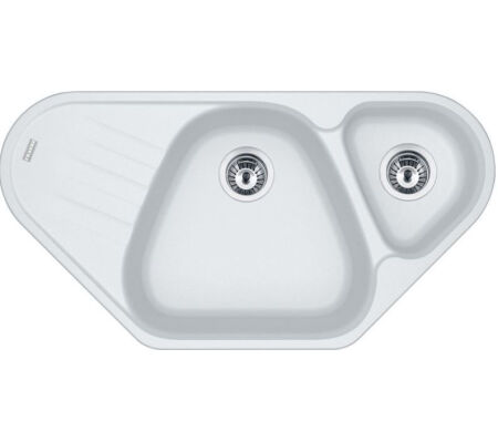 Franke Antea AZG 661-E BIANCO Fragranıt Evye Köşe Evye - 1