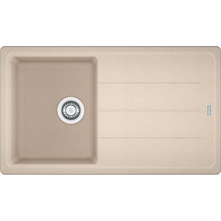 Franke Basis BFG 611 Avena Fragranit Evye, Tek Gözlü, Sağ/Sol Damlalıklı - 1