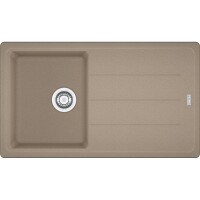 Franke Basis BFG 611 Oyster , Fragranit Evye,Tek Gözlü, Sağ/Sol Damlalıklı - 1
