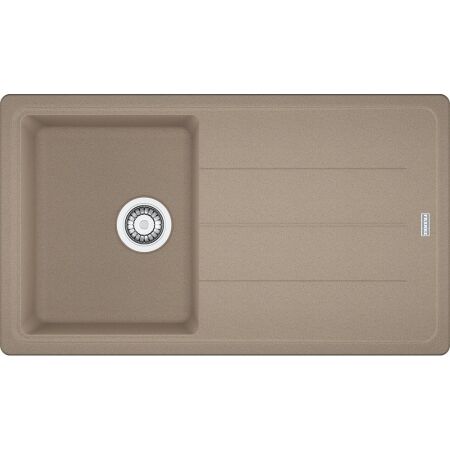 Franke Basis BFG 611 Oyster , Fragranit Evye,Tek Gözlü, Sağ/Sol Damlalıklı - 1