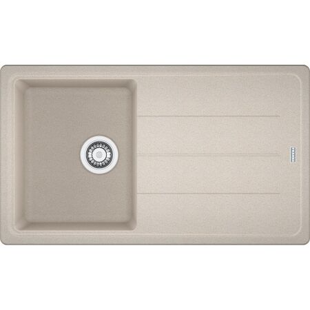 Franke Basis BFG 611 Sahara Fragranit Evye, Tek Gözlü, Sağ/Sol Damlalıklı - 1