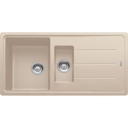 Franke Basis BFG 651-97 Granit Evye, 1,5 Gözlü, Damlalıklı, Tezgah Üstü, Avena - 1