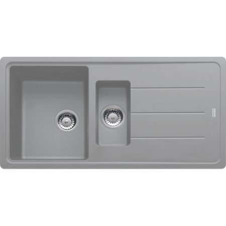 Franke Basis BFG 651 Fragranıt Evye, Stone Grey, 1.5 Gözlü Sağ/Sol Damlalıklı - 1