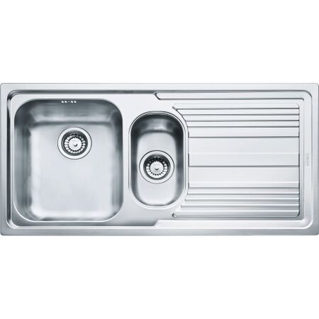 Franke Logica LINE LLX 651 Çelik Evye, 1.5 Gözlü, Sağ Damlalıklı - 1