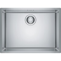 Franke Maris MRX 110-55 Çelik Evye, Tek Gözlü, Damlalıksız, Tezgah Altı, İnox - 1