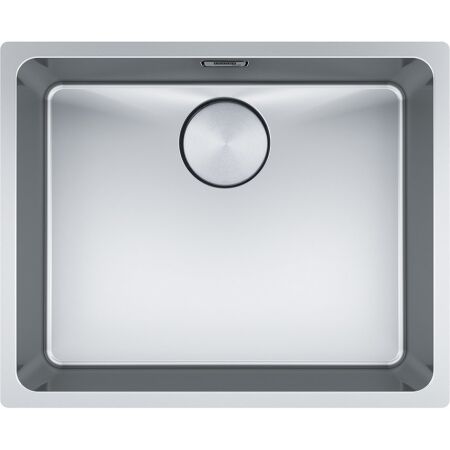 Franke Mythos MYX 110-50 Çelik Evye, Tek Gözlü, Damlalıksız, Tezgah Altı, İnox - 1