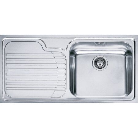Franke Galassia GAX 611 1 GÖZLÜ Çelik Evye,Sol Damlalıklı, İnox - 1