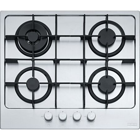 Franke Maris FHMA 604 3G DC XS Ankastre Çelik Ocak, 4 Gözlü,Döküm Izgaralı, Inox - 1