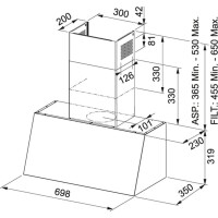 Franke COUNTRY FCO 70 PW/G KREM Davlumbaz, 70 Cm - FRANKE (1)