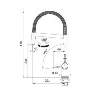 Franke Evye Armatürü Actıve Plus Semı Pro Krom - 3