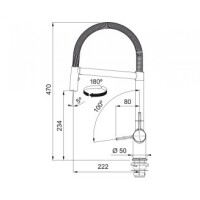 Franke Evye Armatürü Actıve Plus Semı Pro Matt Black - 3